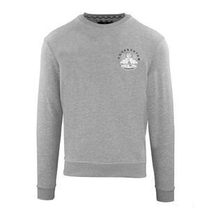 Aquascutum Mens Round Neck Sweatshirt / Gray
